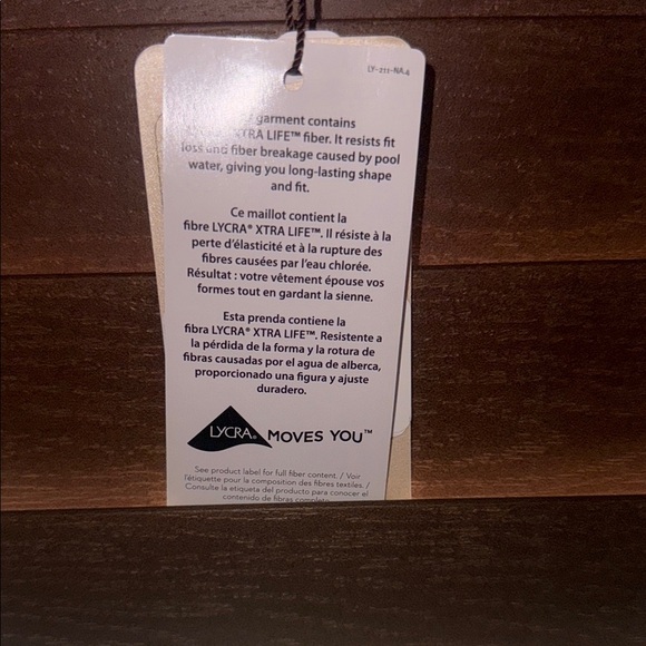 CALIA by Carrie Underwood Black and White Geometric Bikini bottoms - Picture 3 of 3